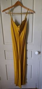 Zara cowl satin slip dress